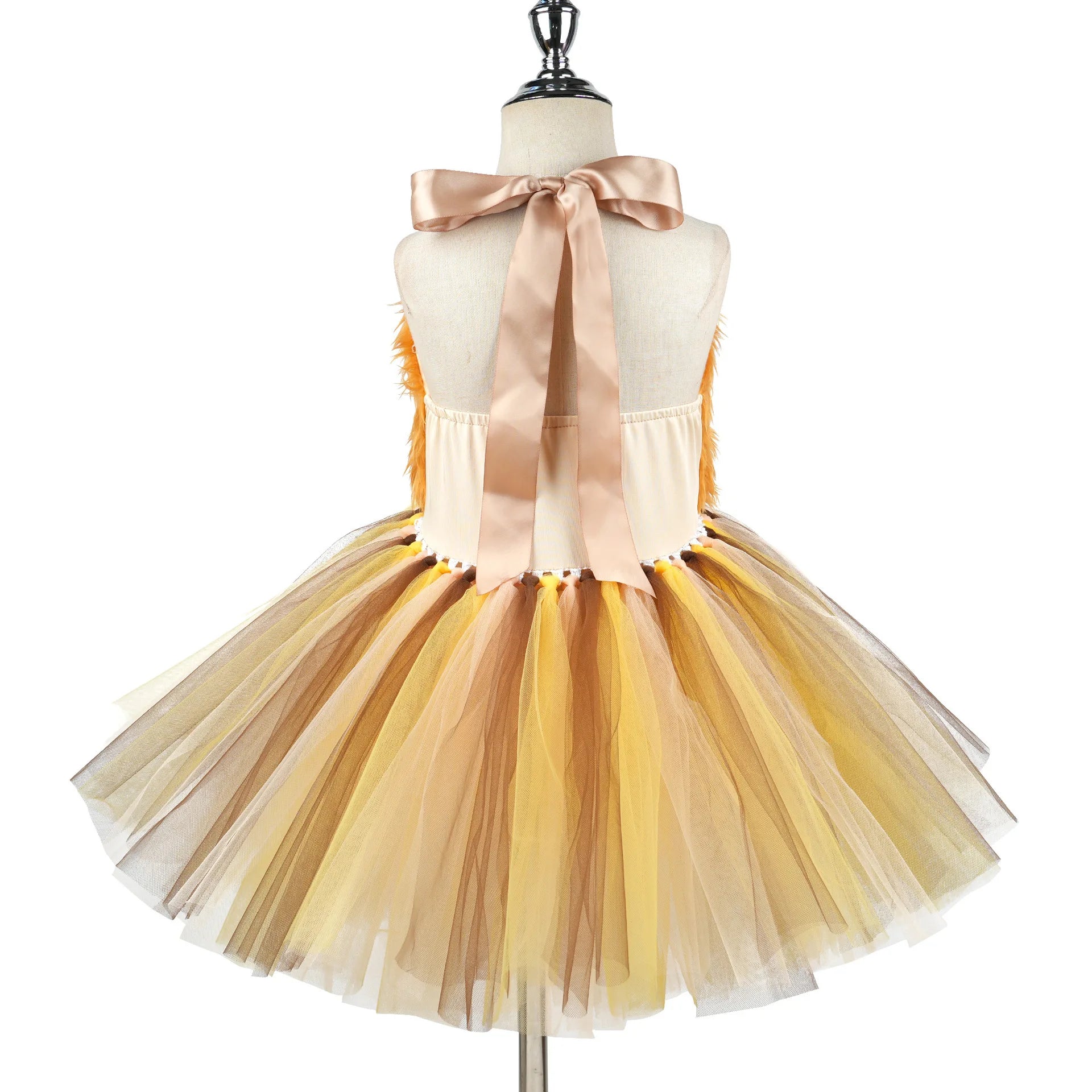 Baby Girls Halloween Animal Costume Kids Lion Costumes for Halloween Print Tutu Dress Birthday Party - product image 3
