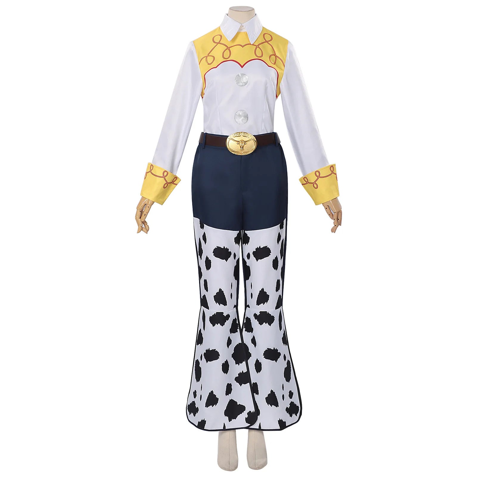Toy Story Jessie Costume Full Set Movie Character Halloween Costume for Adult Women - 1 Set / XL