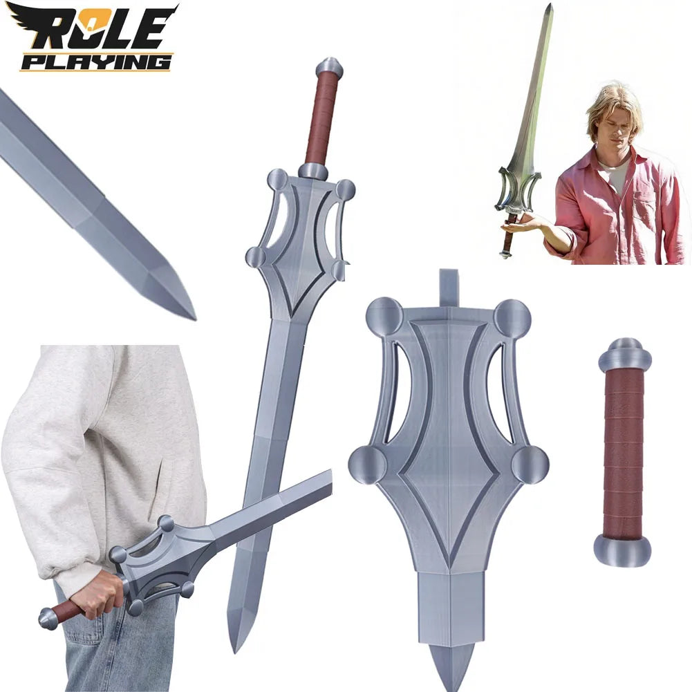 Cosplay Man Knife He Movie Masters Universe Costume Disguise Teela Sword Props Men Women OutfitHalloween