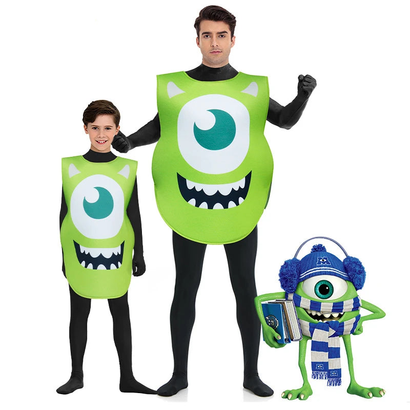 Mike Wazowski-Inspired Monsters Inc. Costume – Adult & Kids' Options