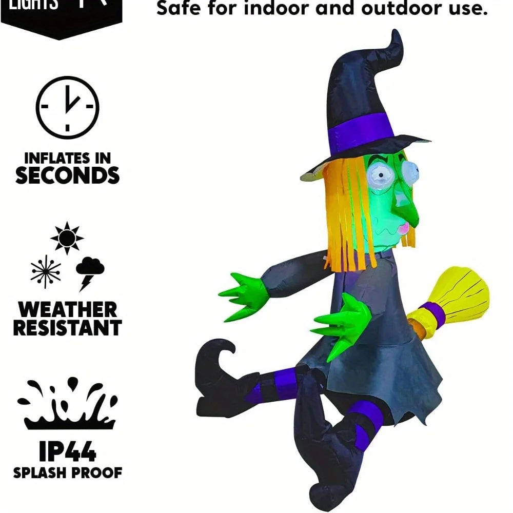 4 Ft Witch Halloween Inflatable - product image 4