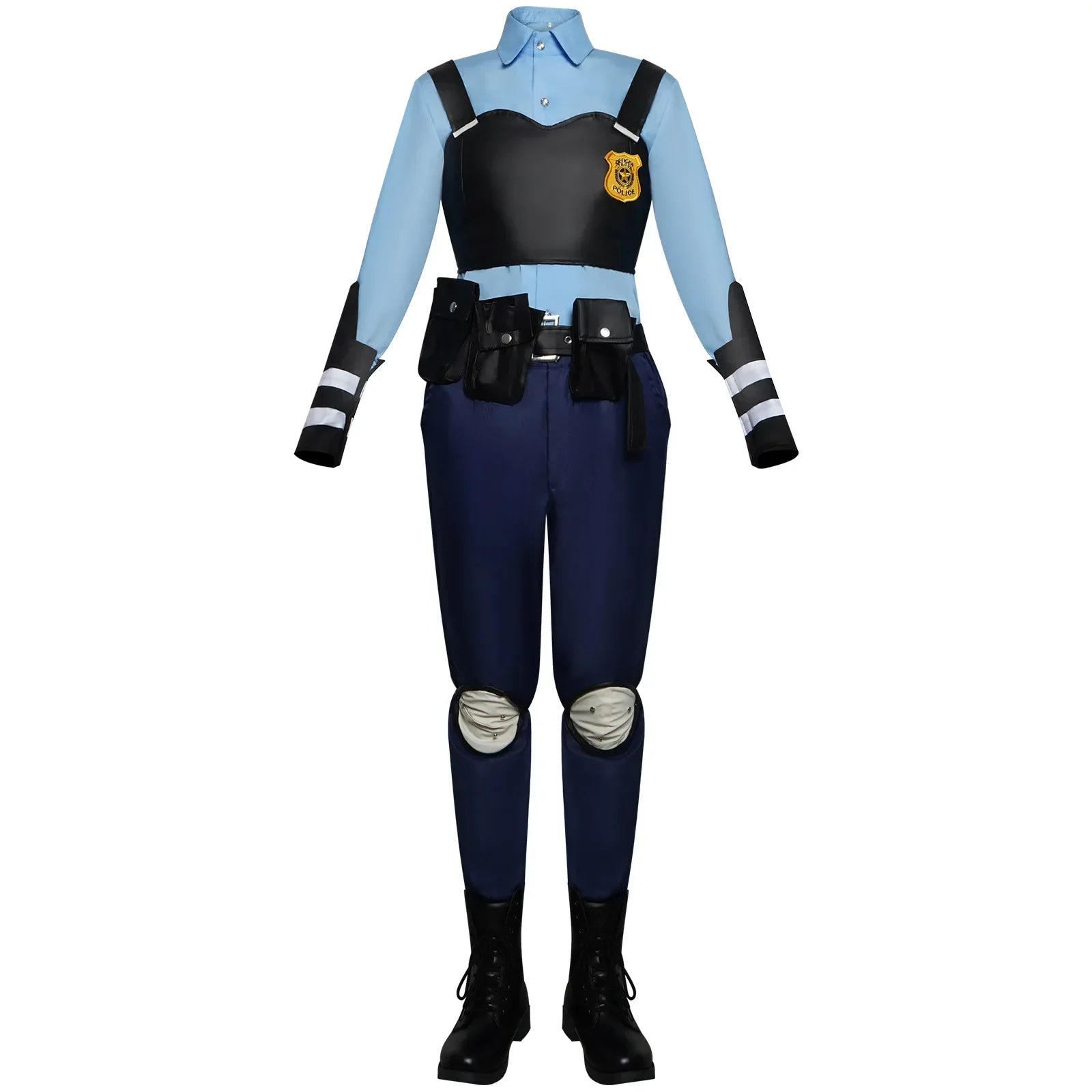 2026dy Hopps Halloween Anime Costume Zootopia Adult Child Uniform Polices Uniform Mujer - XXL / costume