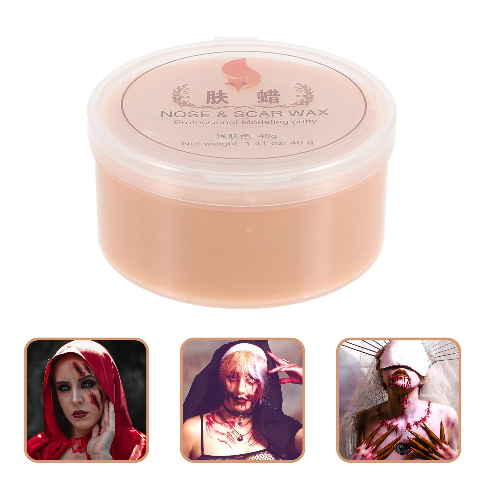 Skin Wax Modeling Fake Scar Wax Face Fake Body Makeup Wax Makeup Wax for Halloween - product image 3