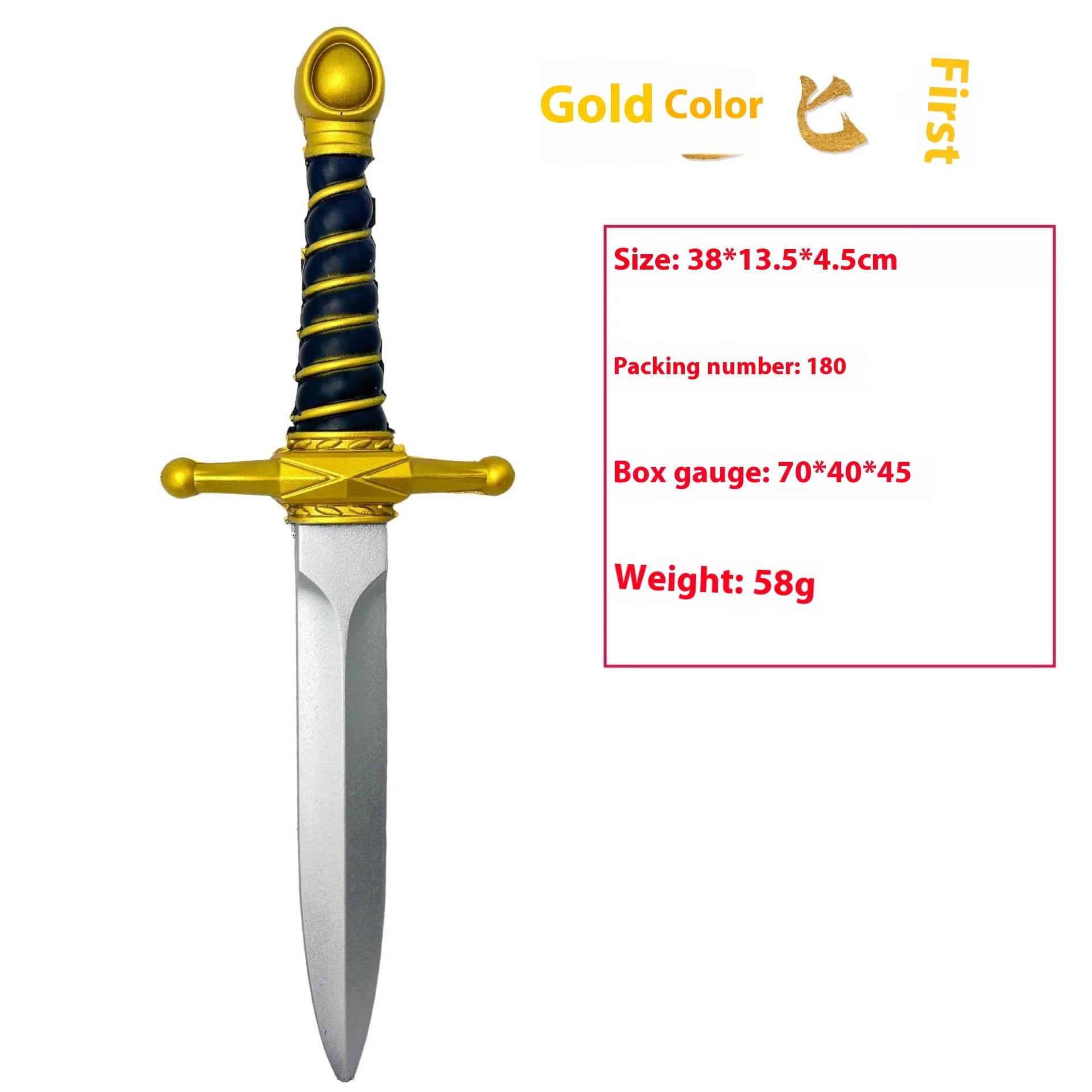 Pu soft foam sword weapon props Halloween toy props party dance cos props dagger - product image 6