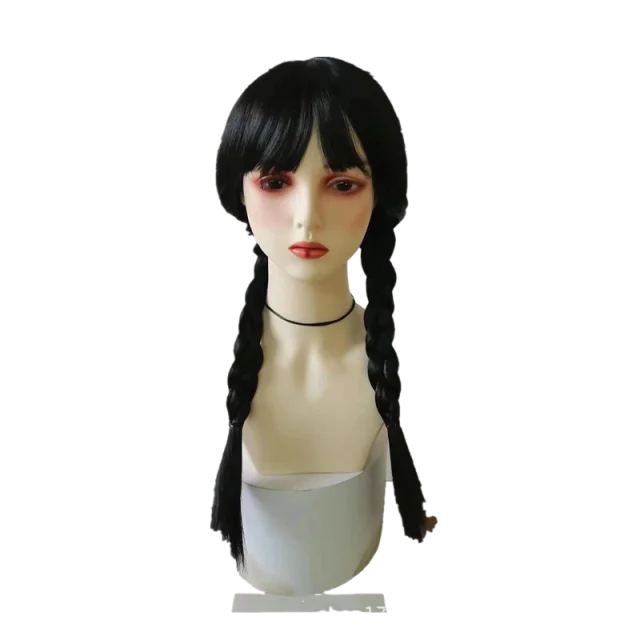 Girls Halloween Costume Black Gothic Costume Kids Up - 3 PCS B / 4T(120)