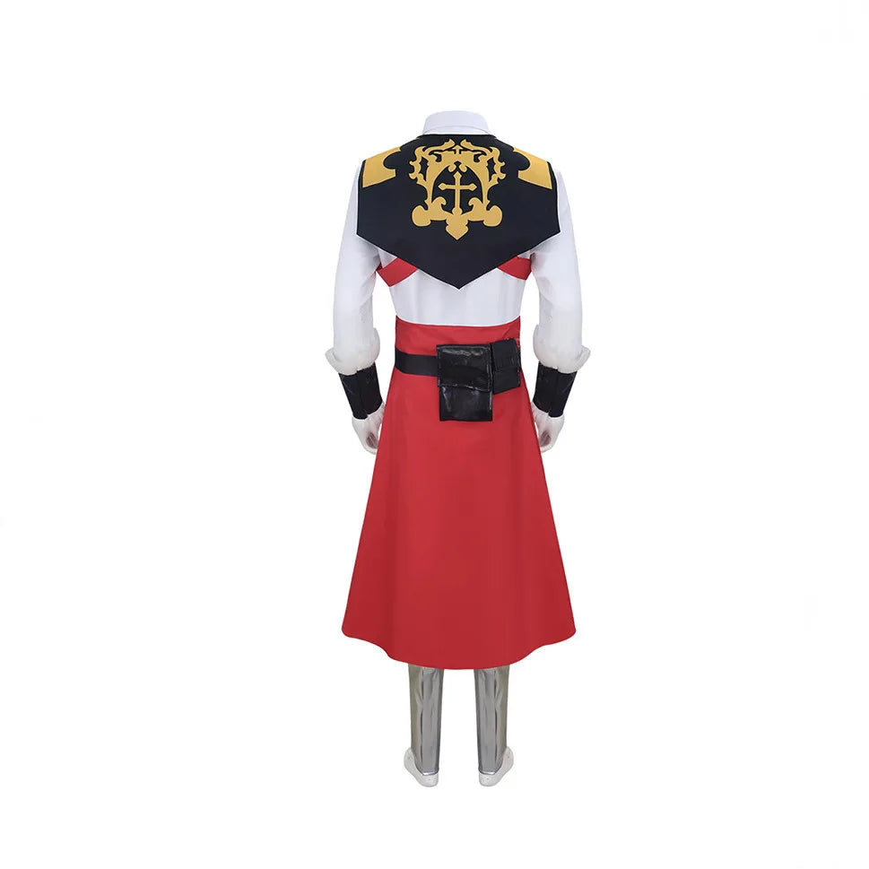 Red Furry Monster Halloween Costume for Adults
