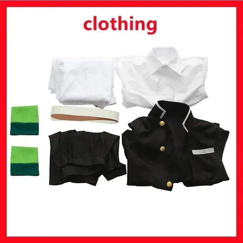 Anime Costume Ensemble Complet Avec Perruque Costume D'Halloween Pour Femme Et Fille - 2 / L