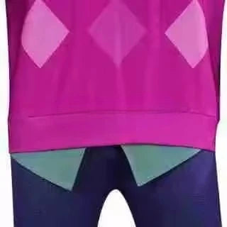 Demon Costume Saja Boys Baby SODA POP Costume Wig Kawaii Lovely Hot Pink Sweater Yellow - Full set Wig / L