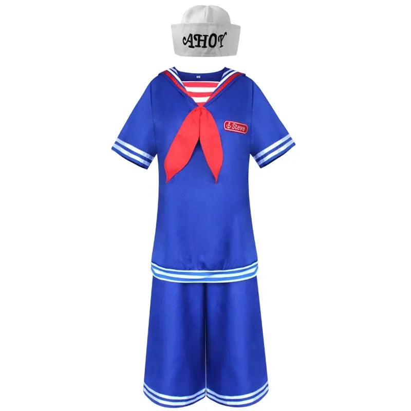 Halloween Costume Uniforms Navy Uniform Costume Robin Scoops Ahoy Costume Halloween - XL / Man