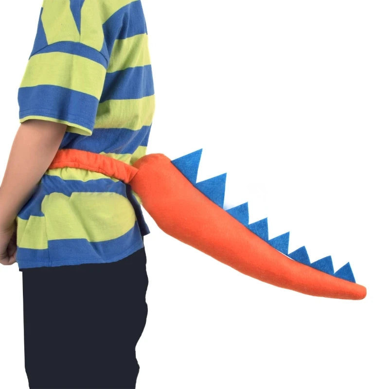 Kids Funny Dinosaur Tail Halloween Tail Costume Dinosaur Dress up Costume Accessories for Boy Girl Children - product image 2