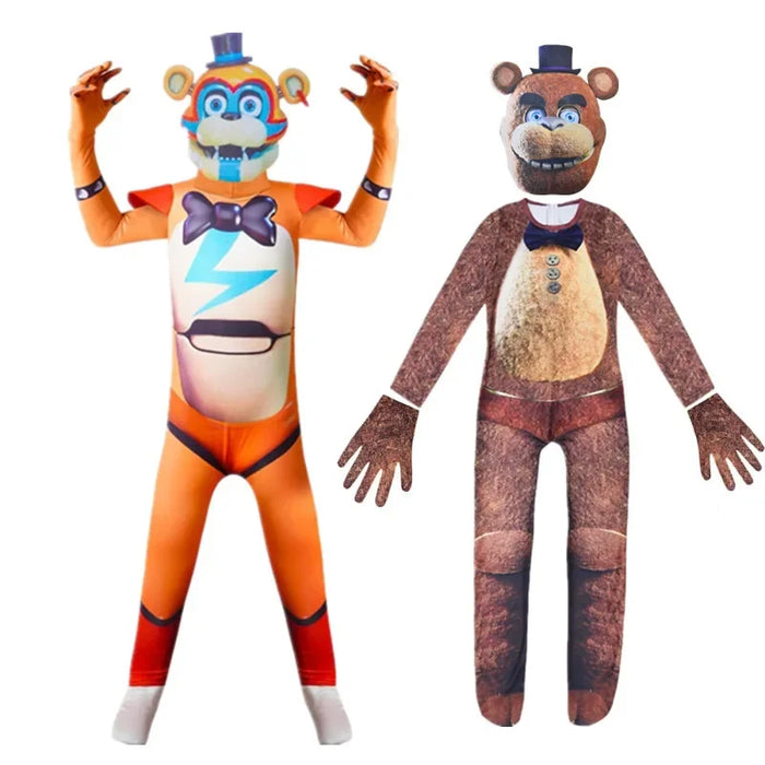 Kids' Fnaf-Inspired Halloween Costumes - Freddy & Nightmare Character