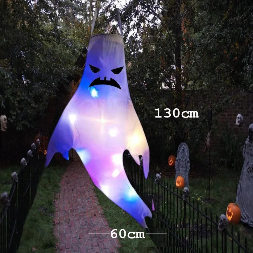 Hanging Ghost Halloween LED Luminous Ghost Children's Gift Scary Party Props Home Outdoor Courtyard Bar - product image 8
