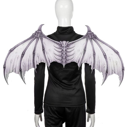 Demon Bone Wings with Straps Foldable Wings Halloween Costume Accessories - View 5