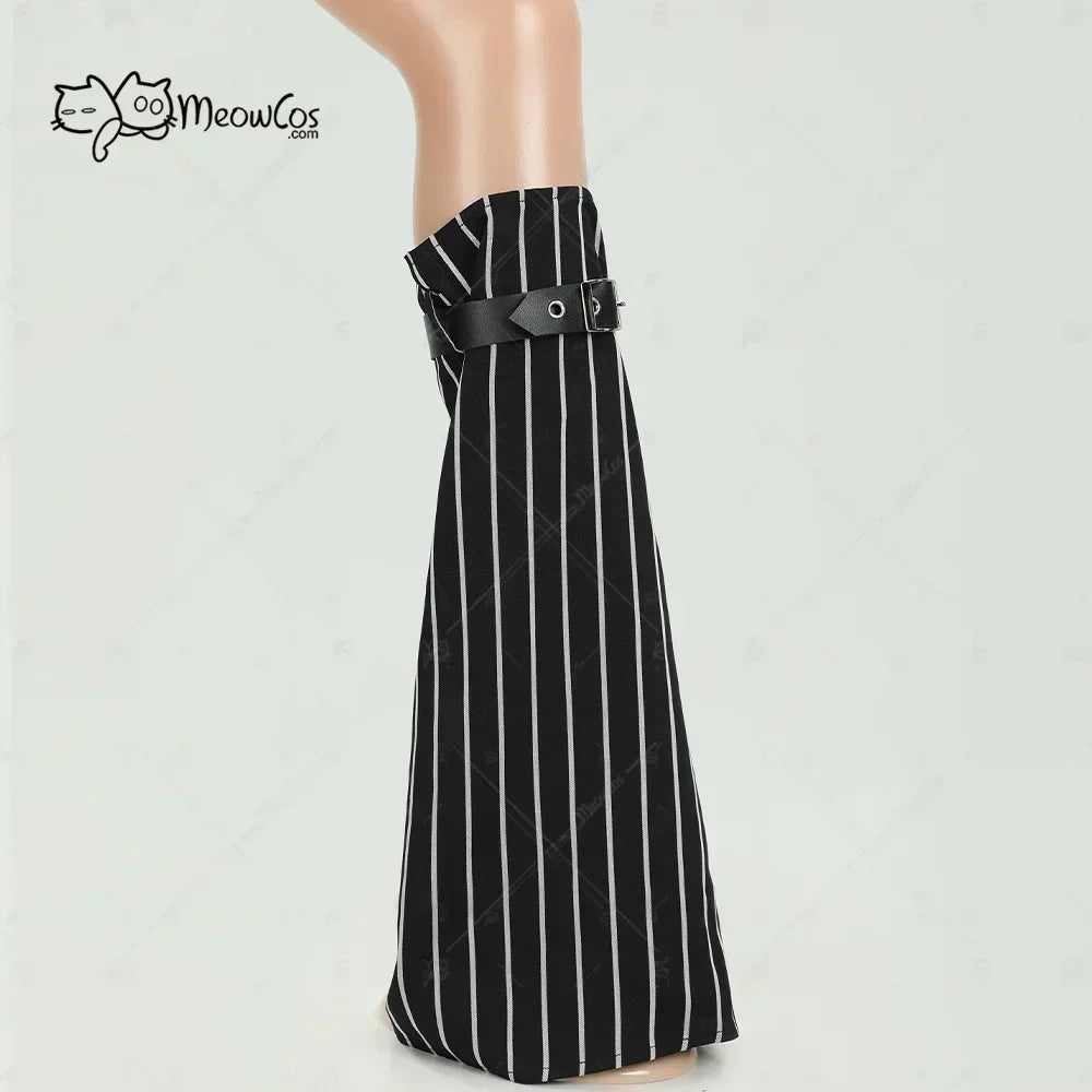 Women's Gothic Cosplay Costume with Skirt & Gloves - black S United States