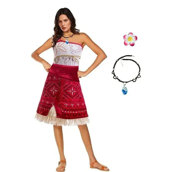 Moana-Inspired Ocean Princess Costume | Women & Girls