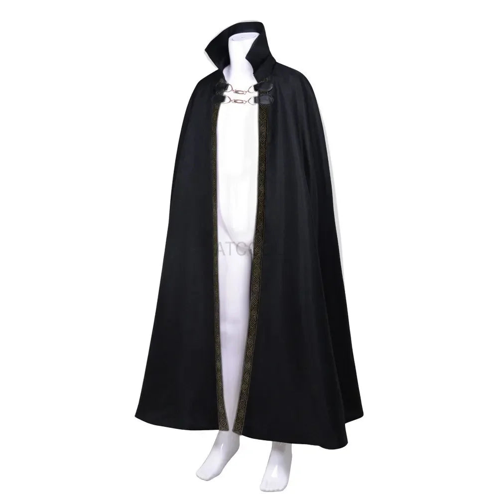Vampire Costume Adult Dracula Devil Witch Costume Cape Medeival Gothic Steampunk
