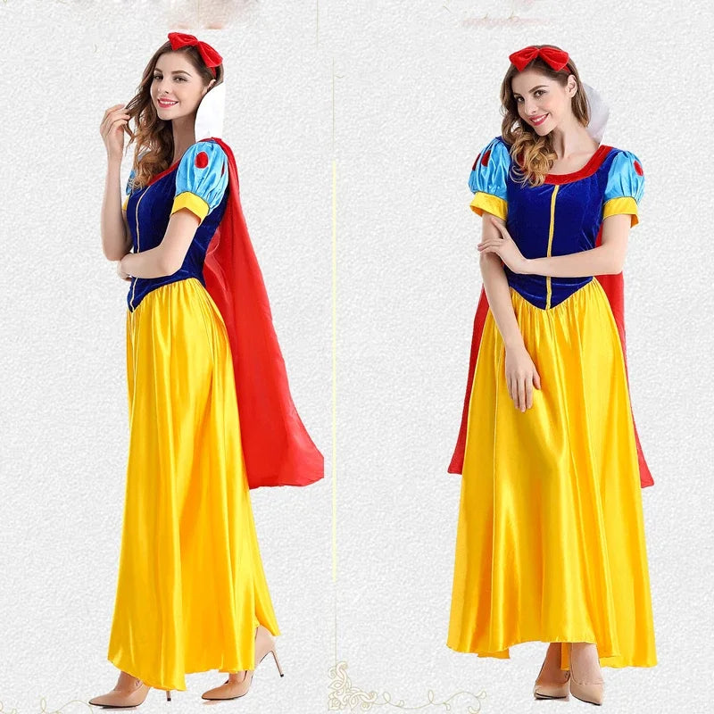 Princess Halloween Party Costume Adult Cosplay Plus Size Dress - view 3