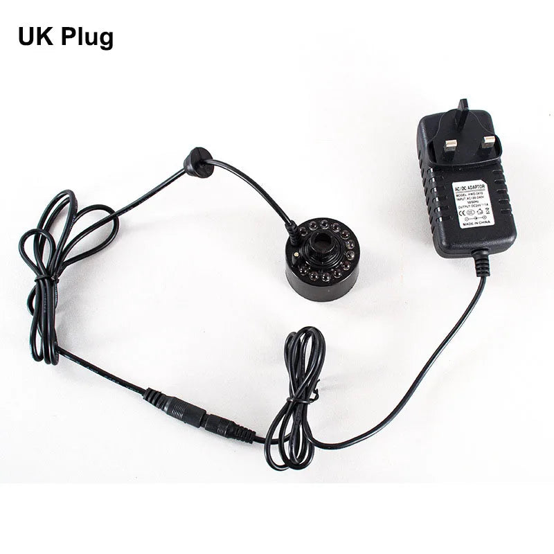 12-LED RGB Halloween Mist Maker Fogger