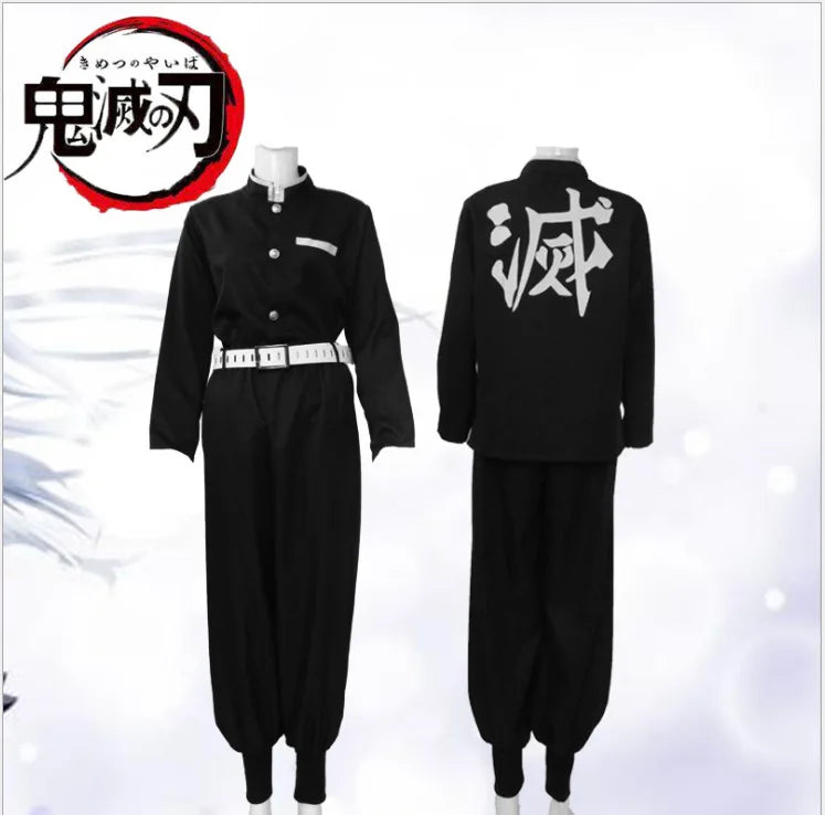 Costume Anime Kanroji Mitsuri Kimono Costume Devil Hunter Adult Kid Halloween Wig - B / XXXL