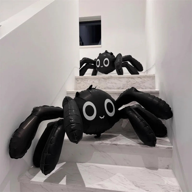 Halloween 3D Black Spider Balloon Ghost Festival Party Decorations Trick Toy Balloon Halloween Party Supplies - product image 2
