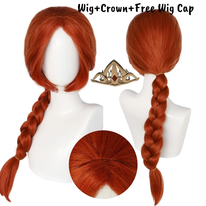 Women's Fiona-Inspired Shrek Costume – Green Dress, Wig & Crown Options