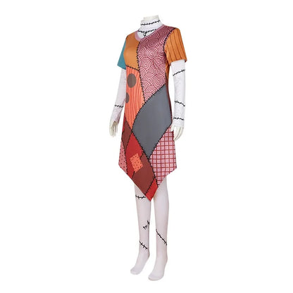 Women's Nightmare Sally Before Christmas COS Costume - alternate view 5