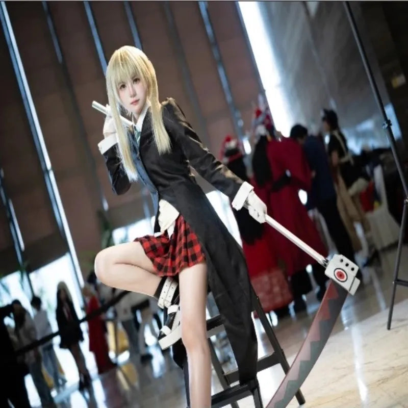 Maka Albarn-Inspired Cosplay Costume & Wig Options - only wig L