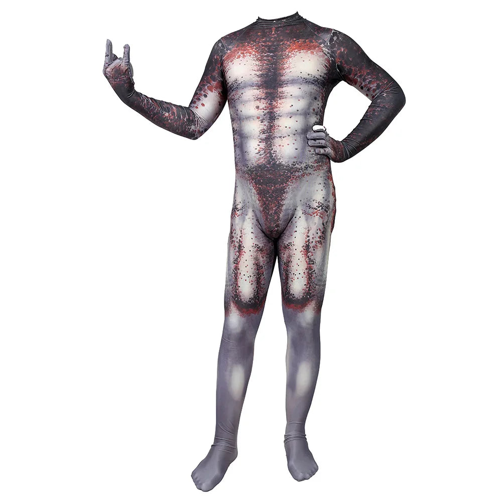 Armored Alien Hunter Spandex Halloween Costume for Adults & Kids