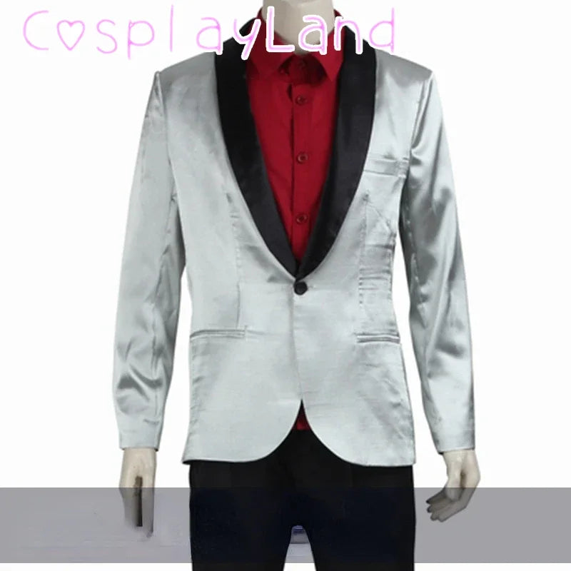 Halloween Carnival Outfit Comic Con Clown Joker Costume Stage Roleplaying Cosplay Complete Set Skirt Pants - product image 3