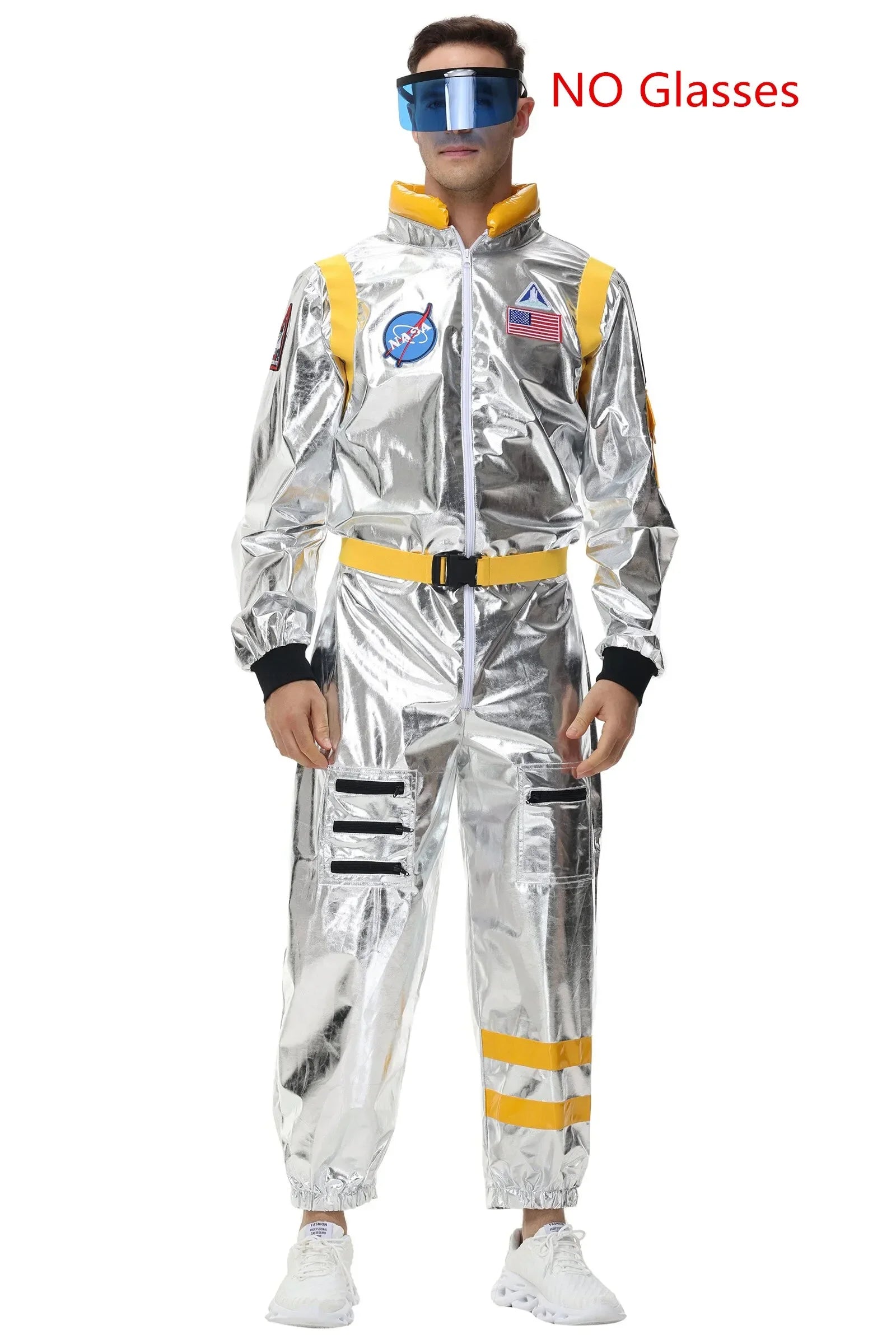 Astronaut Silver Spaceman Space Up Dress Halloween Costume - Only Glasses - product image 7