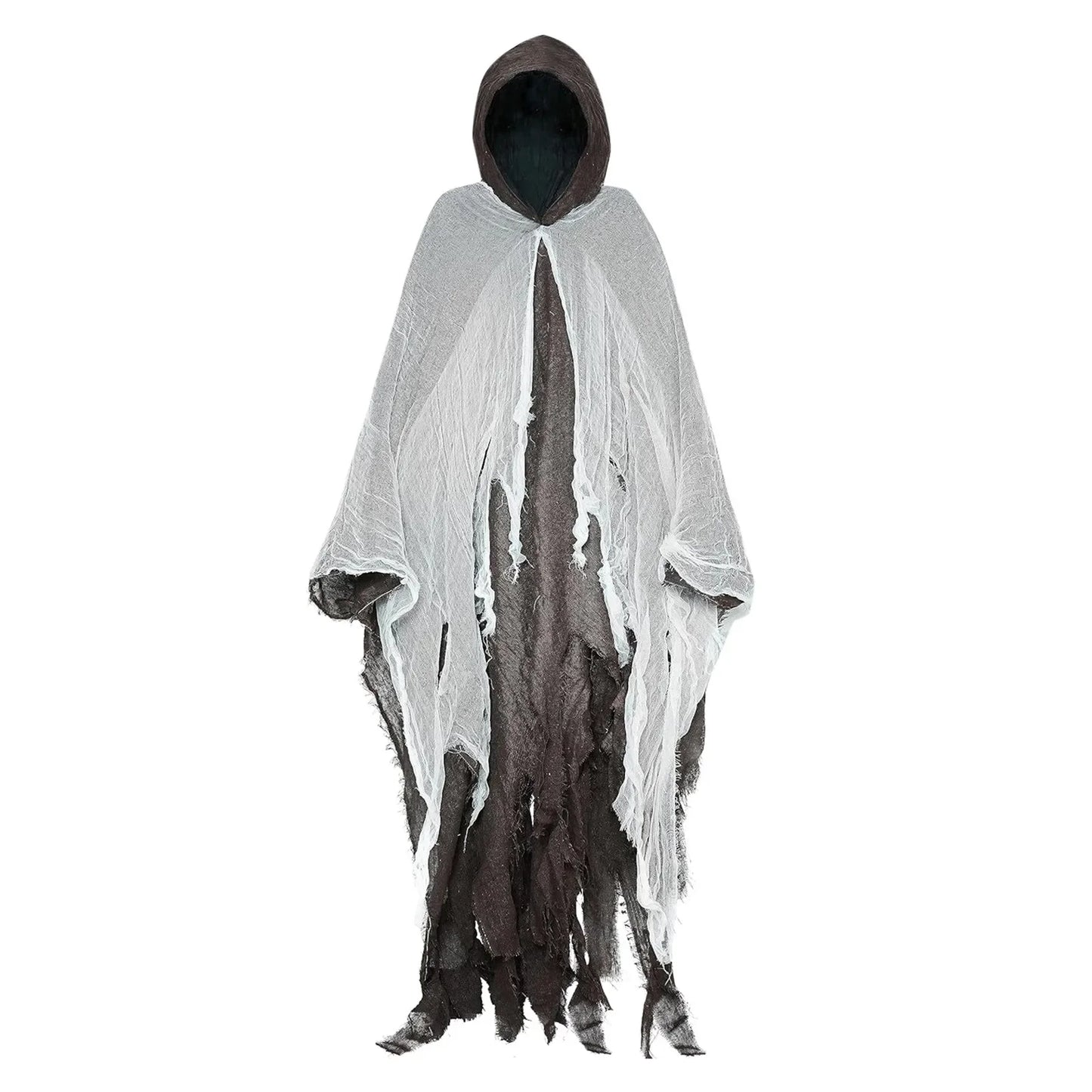 Witch Costumes Halloween Adult Cloak Vampire Hooded Costume Cloak Scary Grim Reaper Dress - View 5
