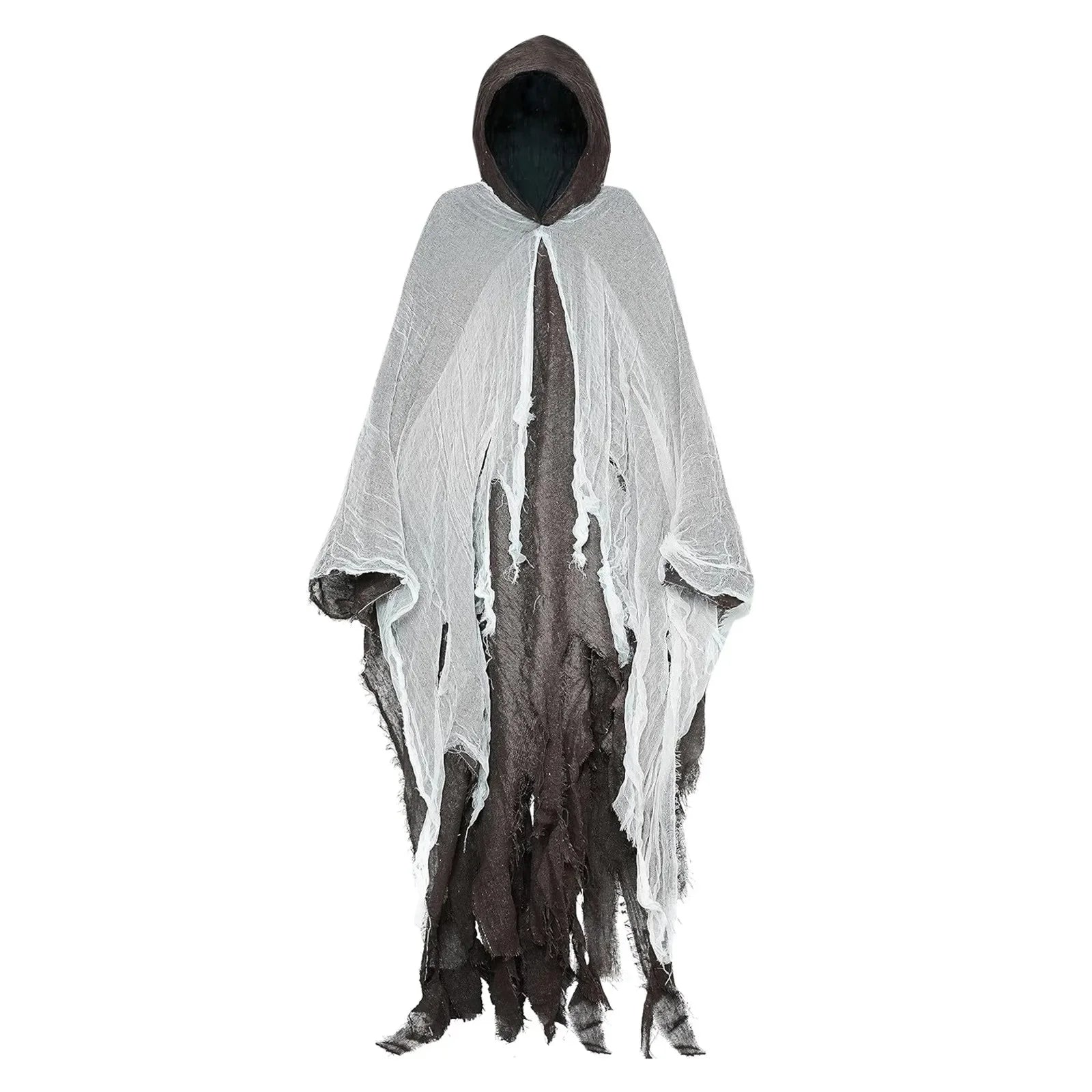 Witch Costumes Halloween Adult Cloak Vampire Hooded Costume Cloak Scary Grim Reaper Dress - View 5