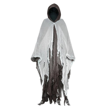 Witch Costumes Halloween Adult Cloak Vampire Hooded Costume Cloak Scary Grim Reaper Dress - View 5