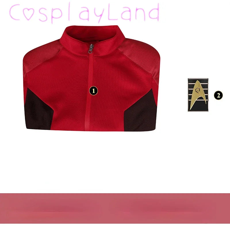 Halloween Costumes Strange Worlds Cadet Costume Nyota Uhura Costume - Full Set / S