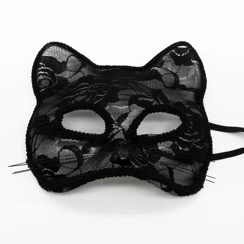 Women’s Lace Cat & Animal Masquerade Mask