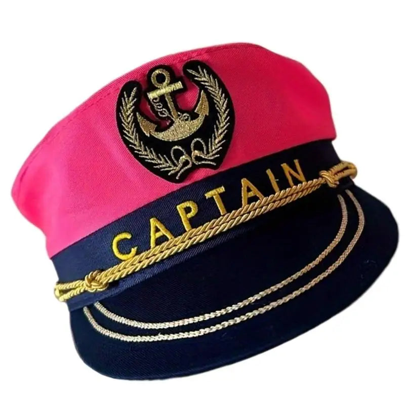 31BB Sailors Cotton Classical Embroidered Design Fits Most Photo Props Hat - alternate view 5
