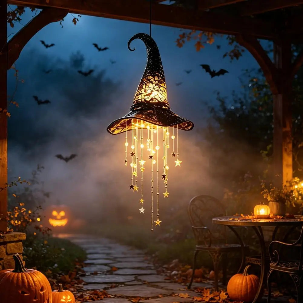 Halloween Hanging Witch Hat Decorations Spooky Halloween Entryway Ornaments - product image 6