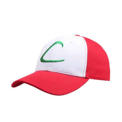 Men Anime Trainer Costume Boys Ash Ketchum Adult for Girls Halloween Women Blue Jacket Cap - Glove ball Hat / Kids 150