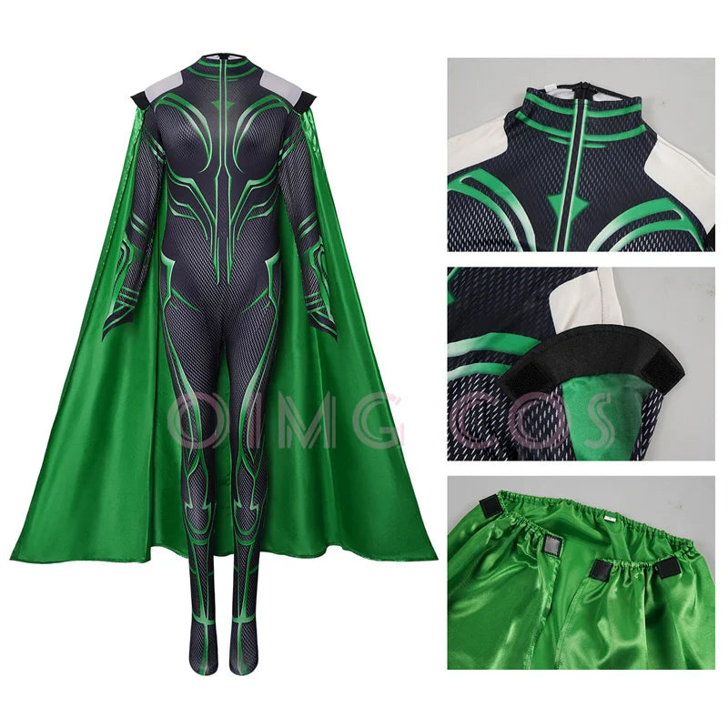Hela Costume Uniform Anime Halloween Women Costumes Game - Costume / M