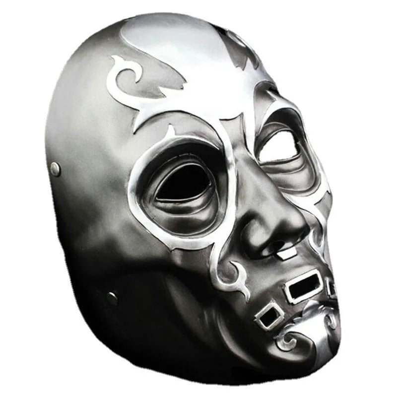 Halloween Death Eater Resin Mask Malfoy Costume Masks Costume Halloween Home Decoration - style 7 / China Mainland