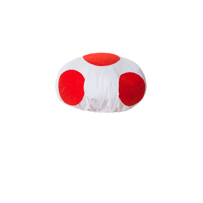Kids' Mushroom Hat Pink Red White Costume - alternate view 6