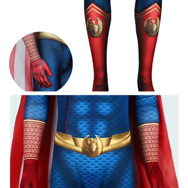 The Boys Cospaly the Homelander Costume Women Men Halloween Costume Antony Starr Superhero - Homelander Costume 1 / Adult 165