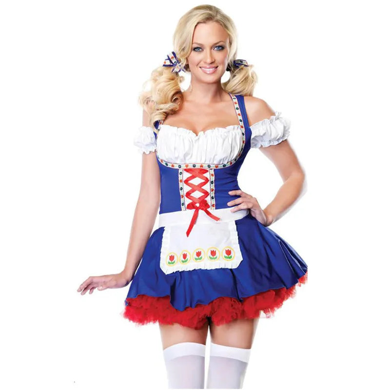 Girls' Kids' Sweet Cute Lolita Dress Women Bavarian Oktoberfest Costume German - product image 5