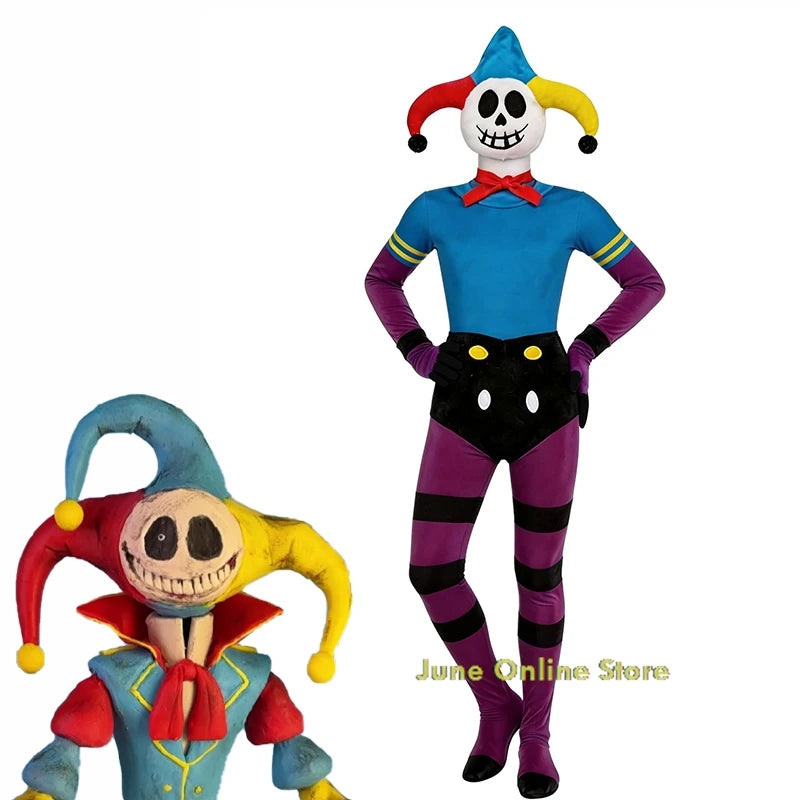 The Costume Monster Prototype Costume Hat Horror Game Jumpsuit 110-190