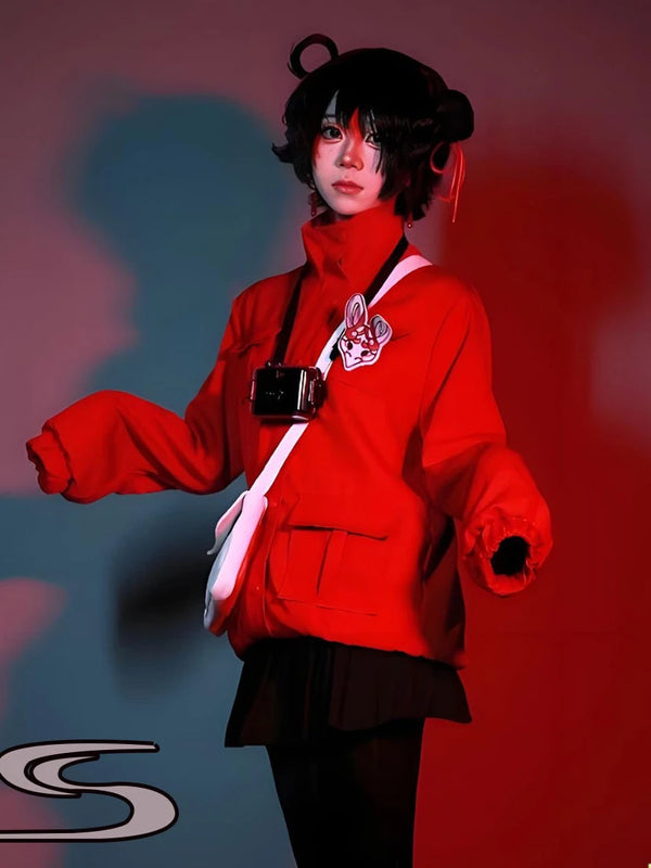 Chinese Horror Game Liyuting Cosplay Costume Cheongsam Suits Halloween Carnival Fancy Outfit - product image 1