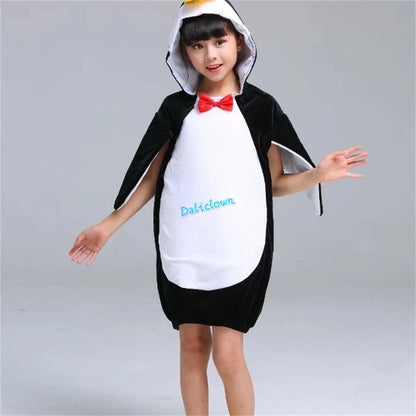 Penguin Halloween Costume Baby Kids Toddler Infant Boys Girls Animal Cosplay Carnival Birthday Party Outfit - product image 3