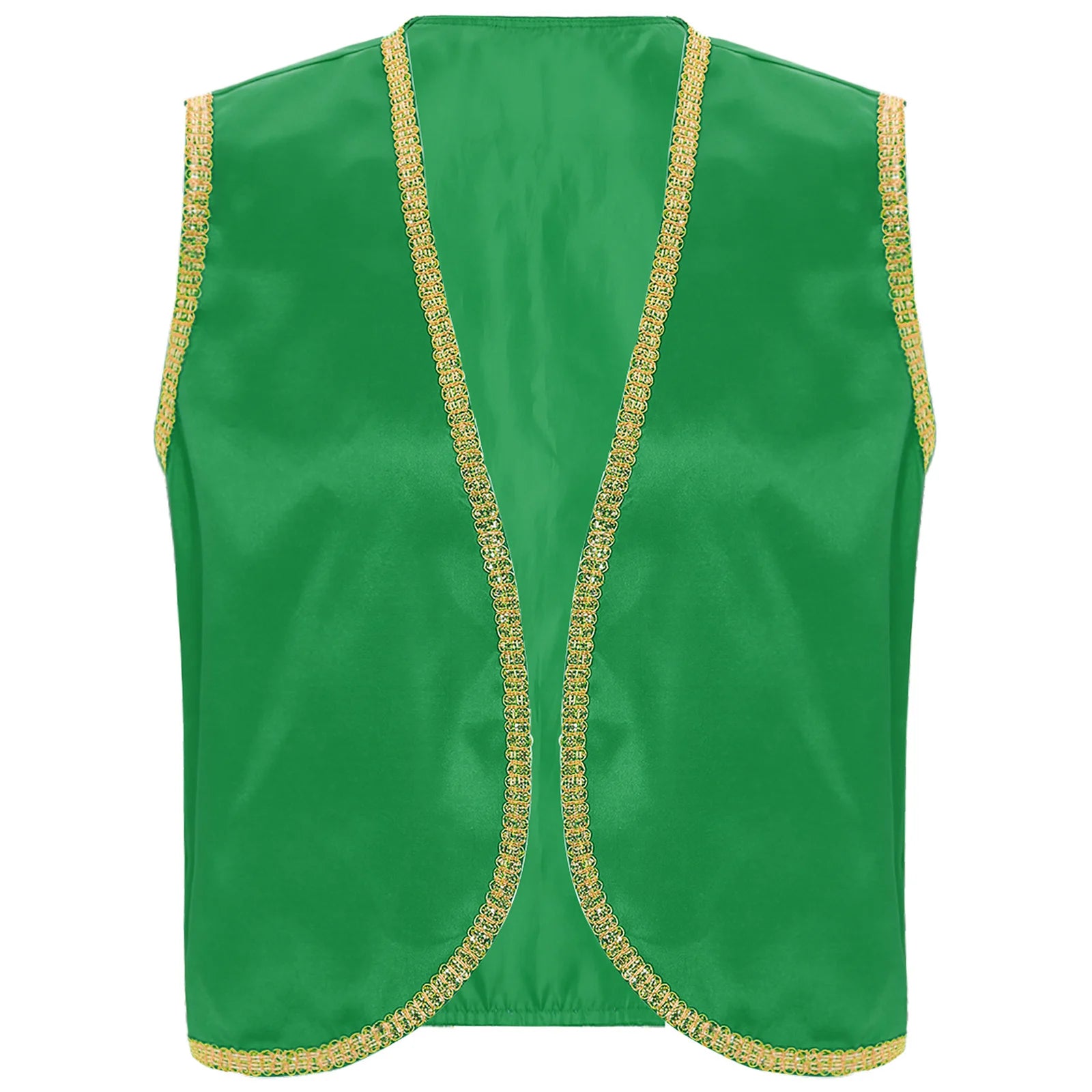Men's Toad Game Character Open Front Loose Vest Waistcoat Costume - alternate view 14