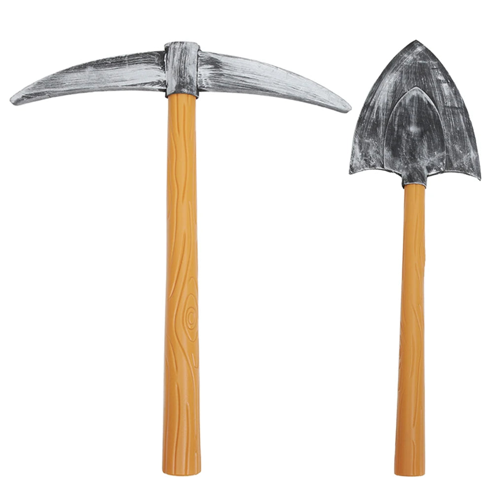 Dwarf Pickaxe & Shovel Halloween Costume Props