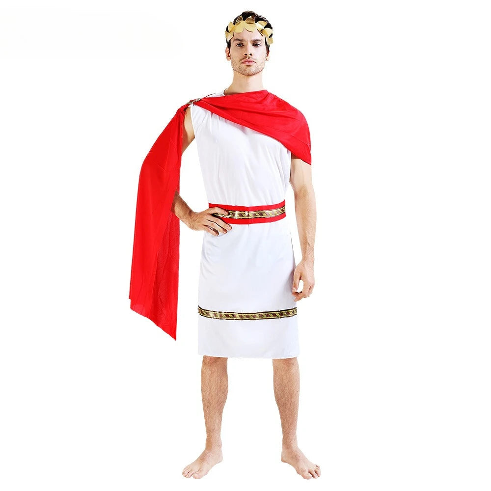 Ancient Greek Roman Goddess Costume Women Men Halloween Costumes - product image 5