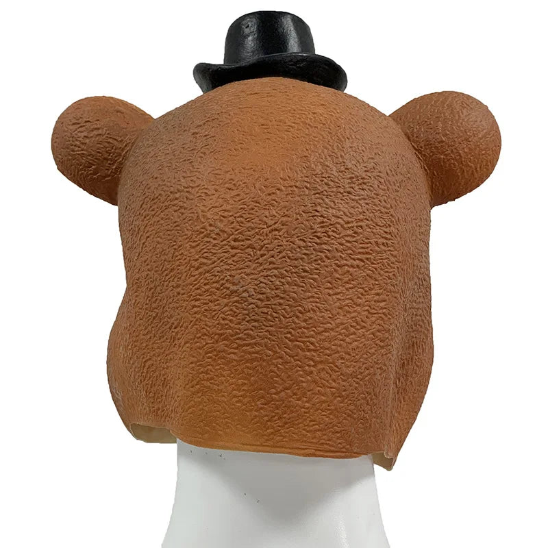 Game Five Nights Halloween Animal Terror At Freddy Costume Mask Freddy's Latex Helmet - View 6